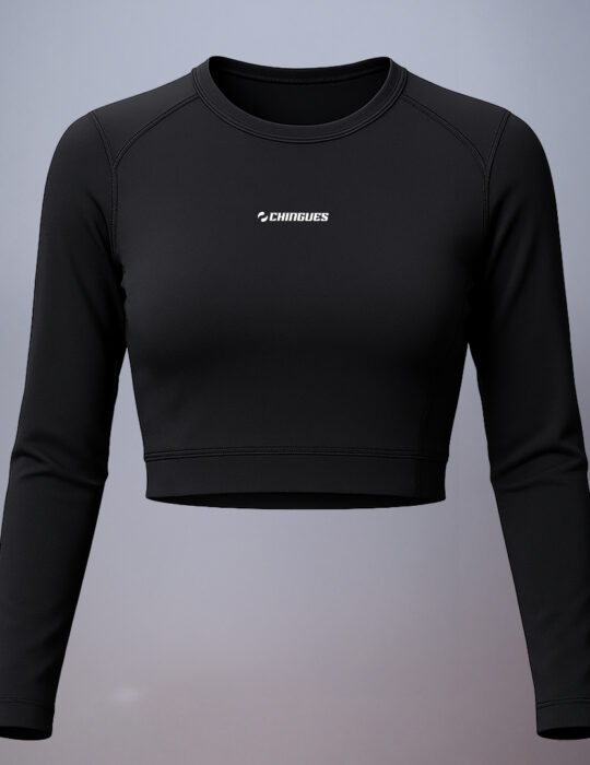 Crop Top Manga Larga
