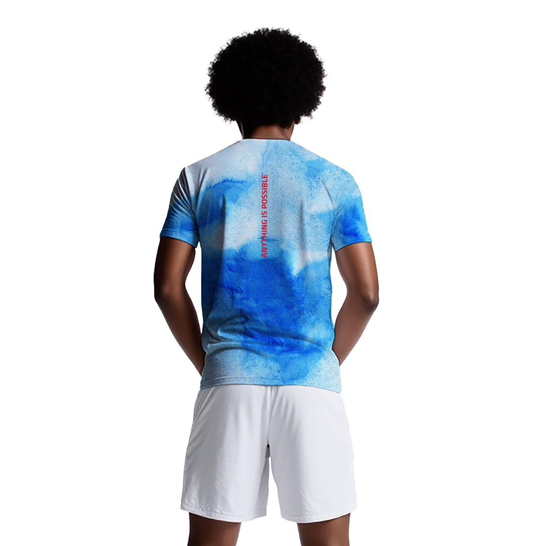 Outfit Running ESPALDA PLANETA AZUL MANGAS 5150 HOMBRE 01 3
